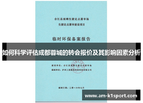 如何科学评估成都蓉城的转会报价及其影响因素分析
