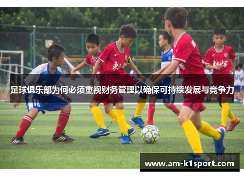 足球俱乐部为何必须重视财务管理以确保可持续发展与竞争力